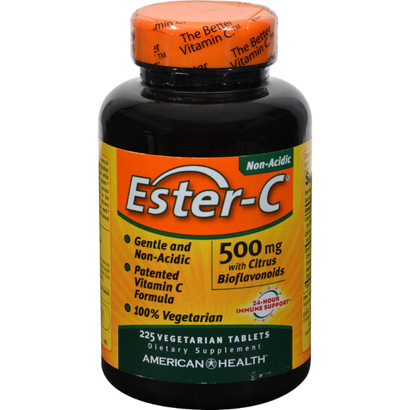 American Health Ester-c With Citrus Bioflavonoids - 500 Mg - 225 Vegetarian Tablets - Vita-Shoppe.com