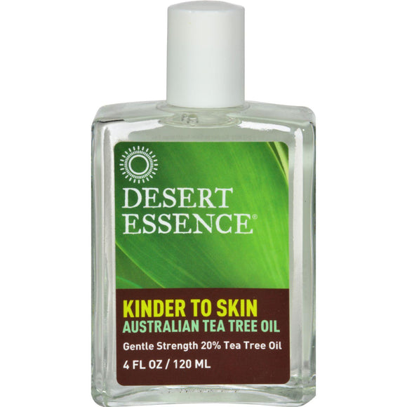 Desert Essence Kinder To Skin Australian Tea Tree Oil - 4 Fl Oz - Vita-Shoppe.com