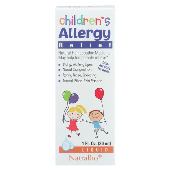 Natrabio Children's Allergy Relief - 1 Fl Oz - Vita-Shoppe.com