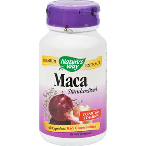 Nature's Way Maca Standardized - 60 Capsules - Vita-Shoppe.com