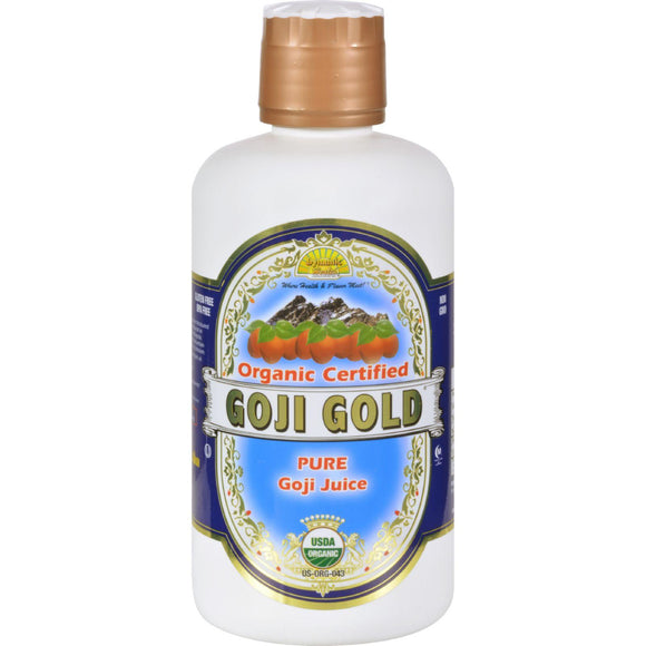 Dynamic Health Organic Certified Goji Berry Gold Juice - 32 Fl Oz - Vita-Shoppe.com