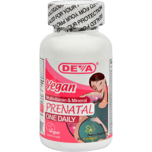Deva Vegan Prenatal Multivitamin And Mineral - 90 Tablets - Vita-Shoppe.com