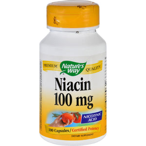 Nature's Way Niacin - 100 Mg - 100 Capsules - Vita-Shoppe.com