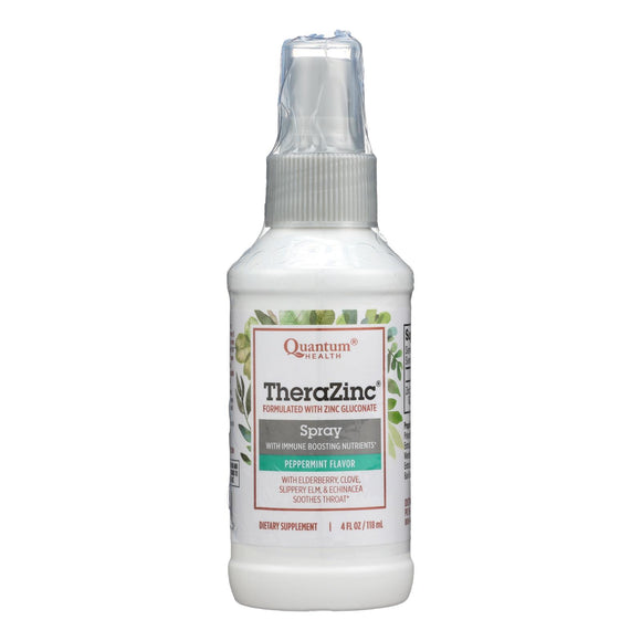 Quantum Therazinc Spray Peppermint Clove - 4 Fl Oz - Vita-Shoppe.com