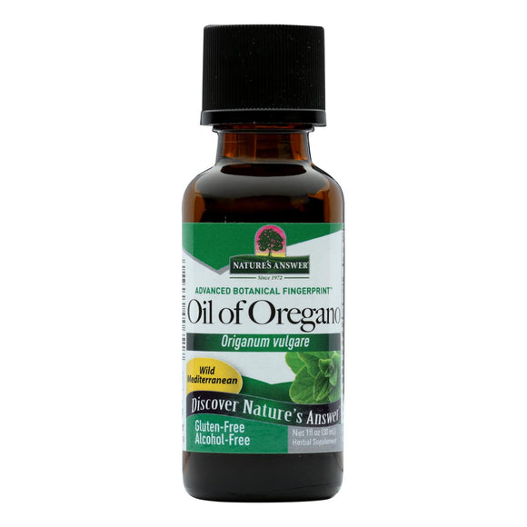 Nature's Answer - Oil Of Oregano Leaf - 1 Fl Oz - Vita-Shoppe.com