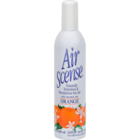 Air Scense Air Freshener - Orange - Case Of 4 - 7 Oz - Vita-Shoppe.com