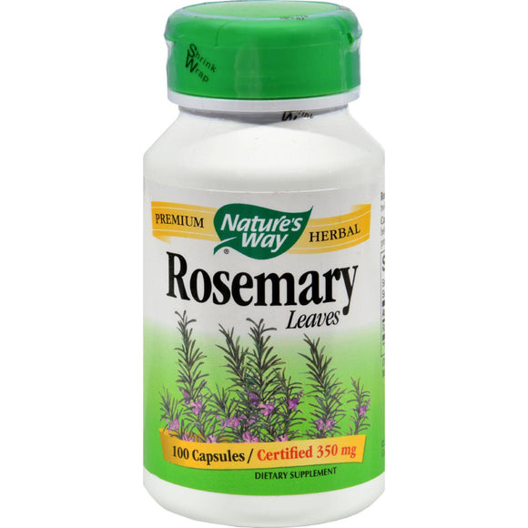 Nature's Way Rosemary Leaves - 100 Capsules - Vita-Shoppe.com