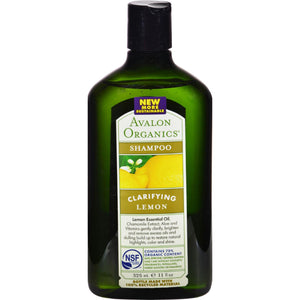 Avalon Organics Clarifying Shampoo Lemon With Shea Butter - 11 Fl Oz - Vita-Shoppe.com