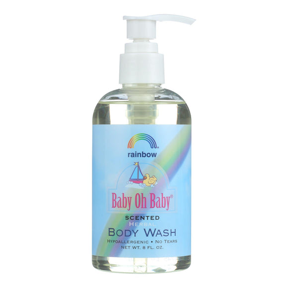Rainbow Research Baby Oh Baby Organic Herbal Body Wash - 8 Fl Oz - Vita-Shoppe.com