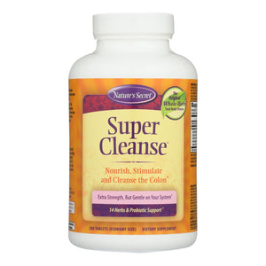 Nature's Secret Super Cleanse - 200 Tablets - Vita-Shoppe.com