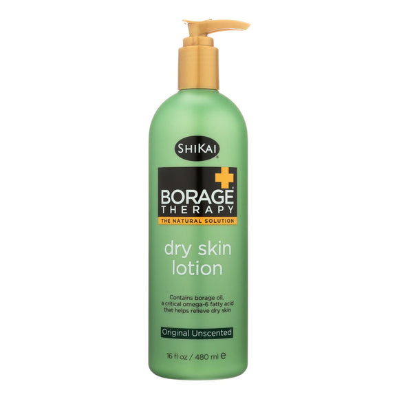 Shikai Borage Therapy Dry Skin Lotion Unscented - 16 Fl Oz - Vita-Shoppe.com