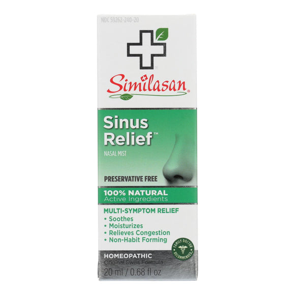 Similasan Sinus Relief - 0.68 Fl Oz - Vita-Shoppe.com