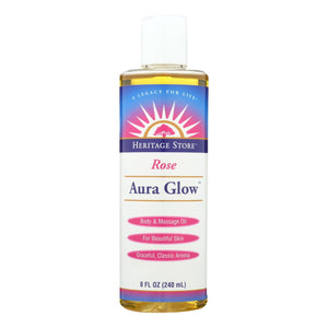 Heritage Products Aura Glow Skin Lotion Rose - 8 Fl Oz - Vita-Shoppe.com