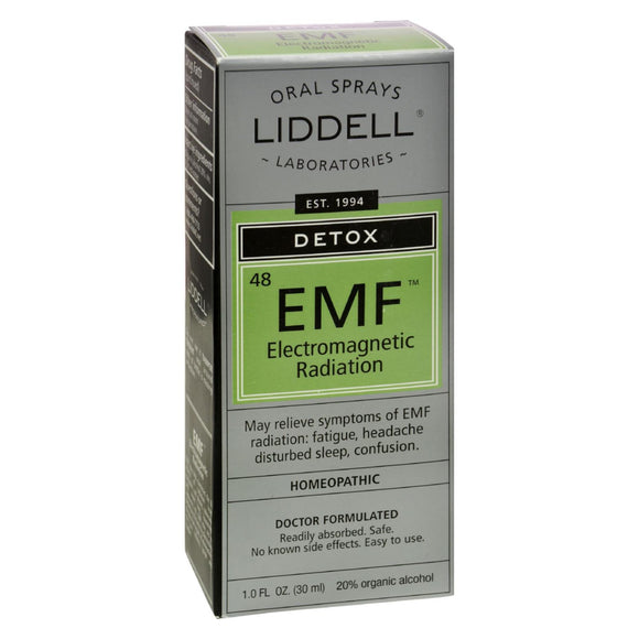 Liddell Homeopathic Anti-tox Elecenteromagnetic Emf Radiation - 1 Fl Oz - Vita-Shoppe.com