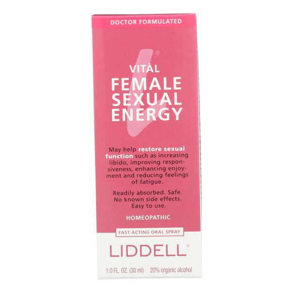 Liddell Homeopathic Female Sexual Energy Spray - 1 Fl Oz - Vita-Shoppe.com