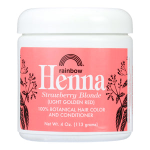 Rainbow Research Henna Hair Color And Conditioner Persian Strawberry - 4 Oz - Vita-Shoppe.com