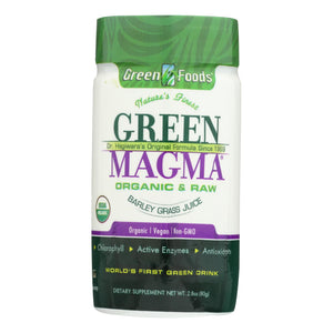 Green Foods Dr Hagiwara Green Magma Barley Grass Juice Powder - 2.8 Oz - Vita-Shoppe.com