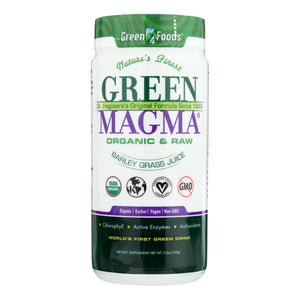 Green Foods Dr Hagiwara Green Magma Barley Grass Juice Powder - 5.3 Oz - Vita-Shoppe.com