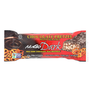 Nugo Nutrition Bar - Dark - Chocolate Pretzel - 1.76 Oz - Case Of 12 - Vita-Shoppe.com