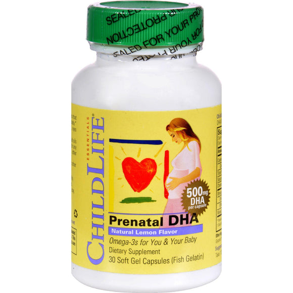 Childlife Prenatal Dha - 30 Softgels - Vita-Shoppe.com