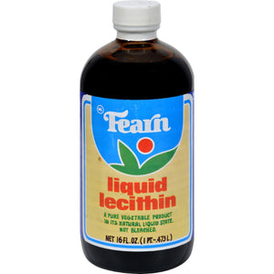 Fearn Liquid Lecithin - 16 Fl Oz - Case Of 12 - Vita-Shoppe.com