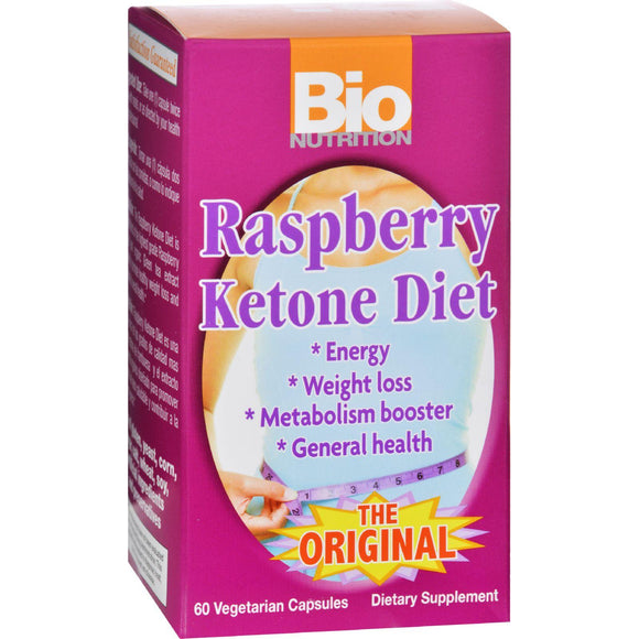 Bio Nutrition Raspberry Ketone Diet - 60 Veggie Capsules - Vita-Shoppe.com