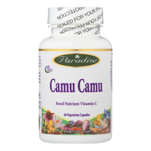 Paradise Herbs Camu Camu - 60 Vegetable Capsules - Vita-Shoppe.com
