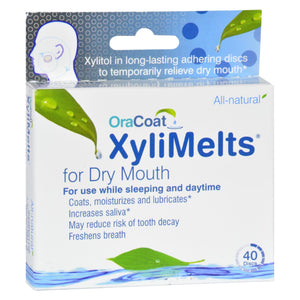 Oracoat - Xylimelts - Dry Mouth - Regular - 40 Count - Vita-Shoppe.com