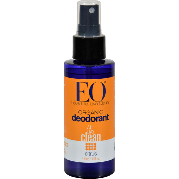 Eo Products Organic Deodorant Spray Citrus - 4 Fl Oz - Vita-Shoppe.com