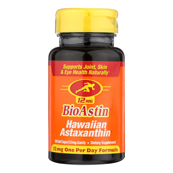 Nutrex Hawaii Bioastin Hawaiin Astaxanthin - 12 Mg - 50 Gel Caps - Vita-Shoppe.com