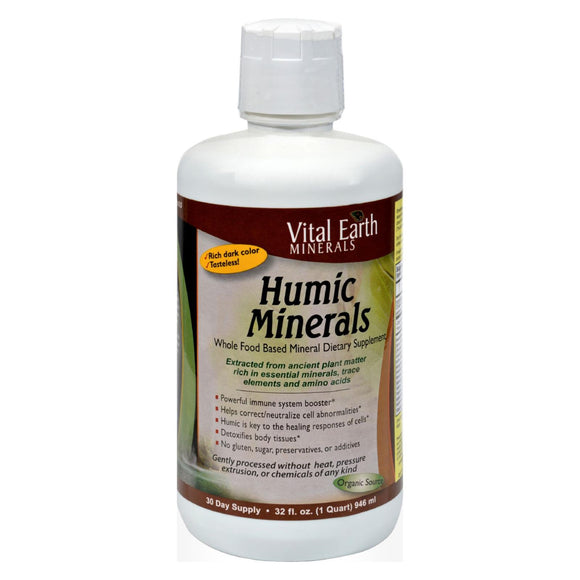 Vital Earth Minerals Humic Minerals - 32 Fl Oz - Vita-Shoppe.com