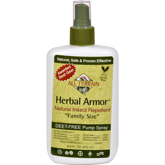 All Terrain Herbal Armor Natural Insect Repellent Family Size - 8 Fl Oz - Vita-Shoppe.com