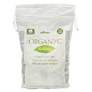 Organyc Cotton Balls - 100 Percent Organic Cotton - Beauty - 100 Count - Vita-Shoppe.com