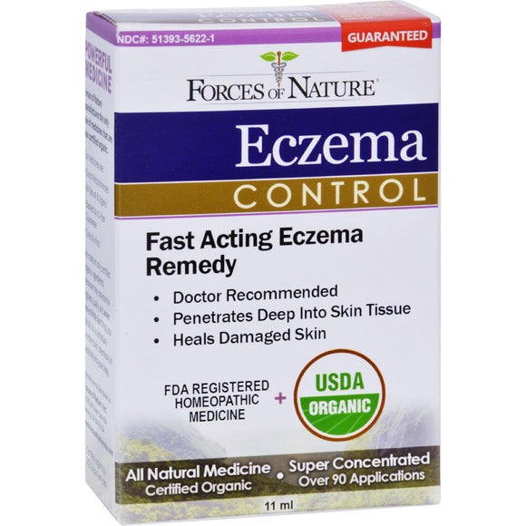 Forces Of Nature Organic Eczema Control - 11 Ml - Vita-Shoppe.com