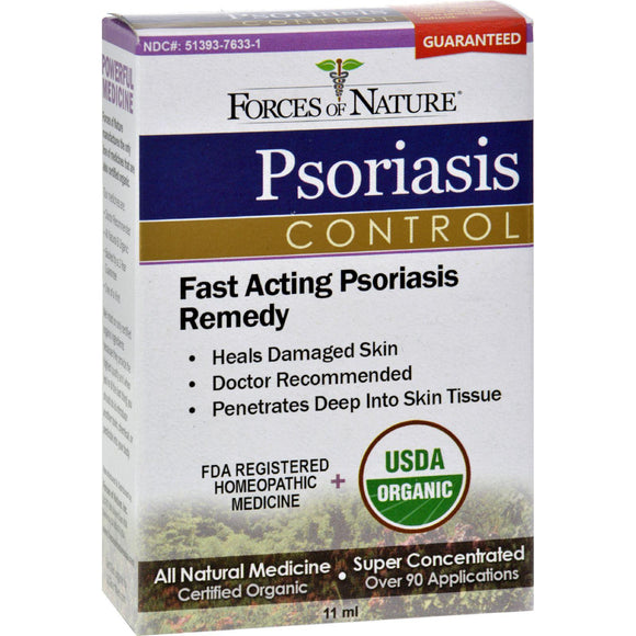 Forces Of Nature Organic Psoriasis Control - 11 Ml - Vita-Shoppe.com