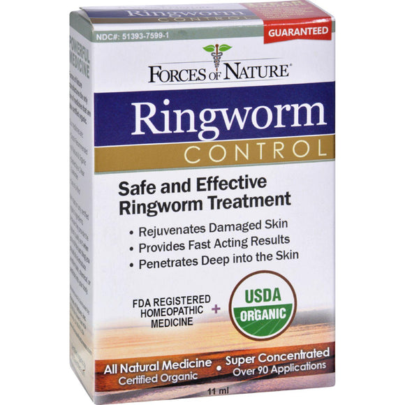 Forces Of Nature Organic Ringworm Control - 11 Ml - Vita-Shoppe.com