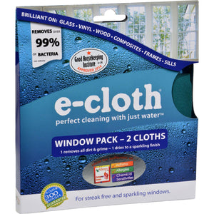 E-cloth Window Cleaning Cloth - 2 Pack - Vita-Shoppe.com