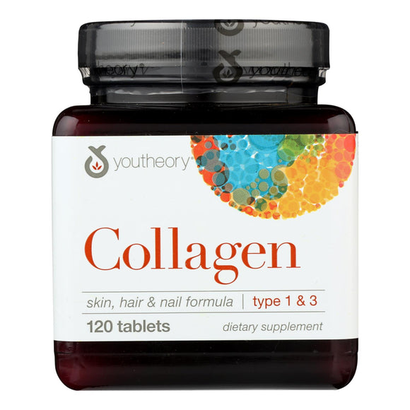 Youtheory Collagen - Type 1 And 3 - 120 Tablets - Vita-Shoppe.com
