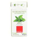 Radius - Floss Sachets With Natural Xylitol - Mint - Vita-Shoppe.com