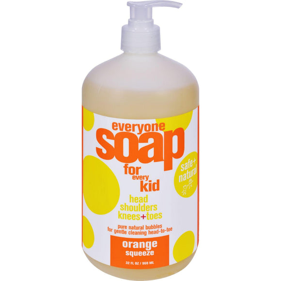 Eo Products Everyone Soap For Kids - Orange Squeeze - 32 Oz - Vita-Shoppe.com