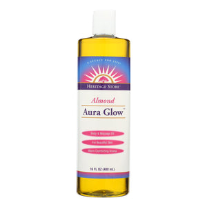 Heritage Products Aura Glow Skin Lotion Almond - 16 Fl Oz - Vita-Shoppe.com