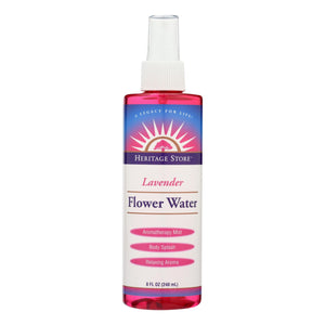 Heritage Products Flower Water Lavender - 8 Fl Oz - Vita-Shoppe.com