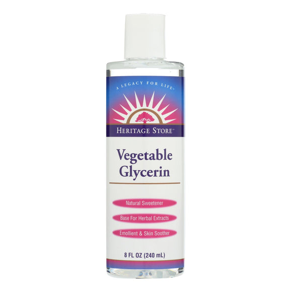 Heritage Products Vegetable Glycerin - 8 Fl Oz - Vita-Shoppe.com