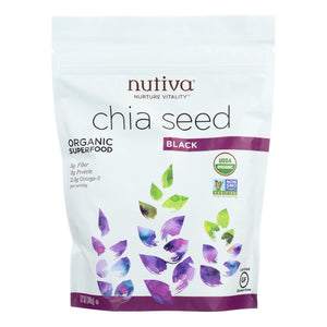 Nutiva Organic Chia Seed - 12 Oz - Vita-Shoppe.com