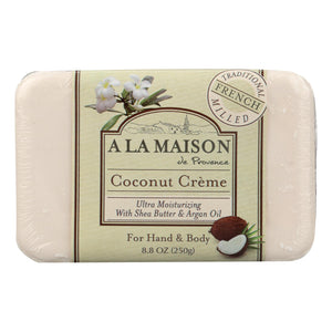 A La Maison - Bar Soap - Coconut Creme - 8.8 Oz - Vita-Shoppe.com
