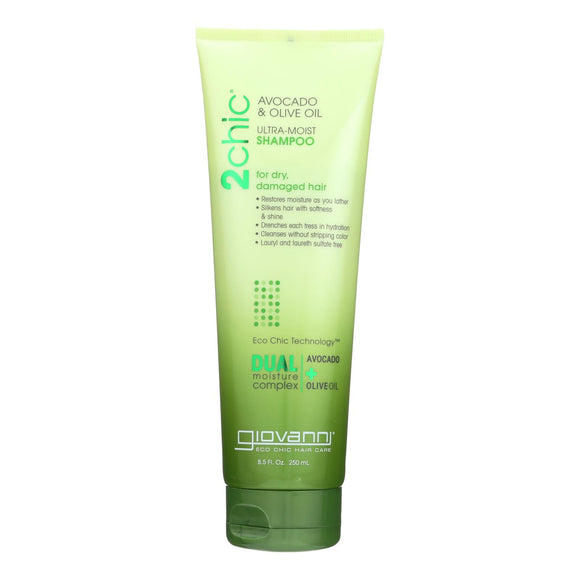 Giovanni Hair Care Products Shampoo - 2chic Avocado And Olive Oil - 8.5 Oz - Vita-Shoppe.com