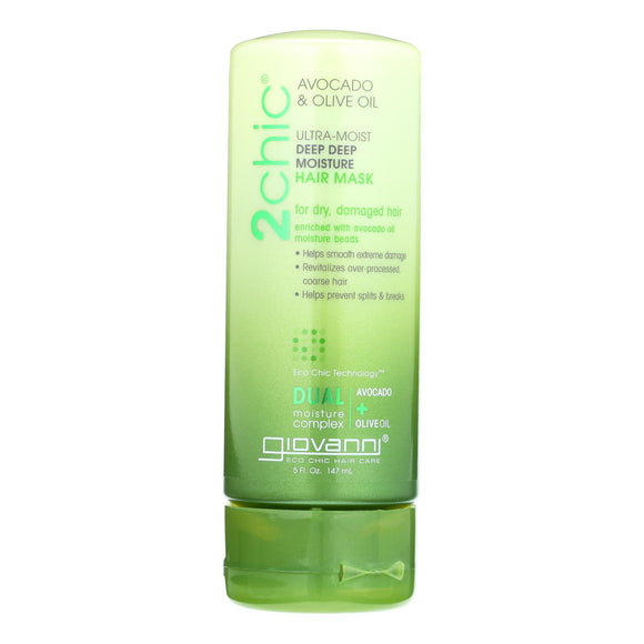 Giovanni Hair Care Products Hair Mask - 2chic Avocado And Olive Oil - 5 Oz - Vita-Shoppe.com