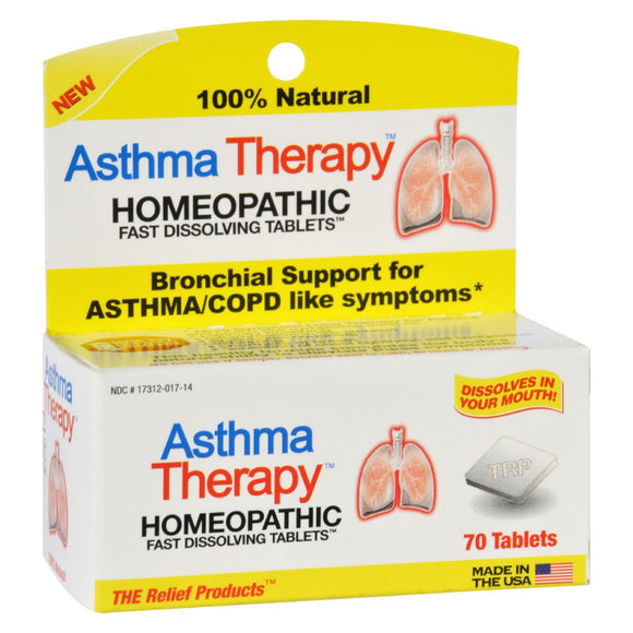Trp Asthma Therapy - 70 Tablets - Vita-Shoppe.com