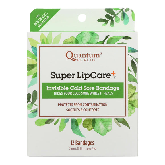 Quantum Research Lipcare Plus Invisible Cold Sore Bandage - 12 Count - Vita-Shoppe.com