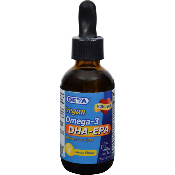 Deva Vegan Vitamins Liquid Omega 3 Dha Epa - 2 Oz - Vita-Shoppe.com